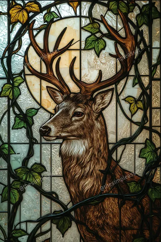 Art Nouveau Stained Glass