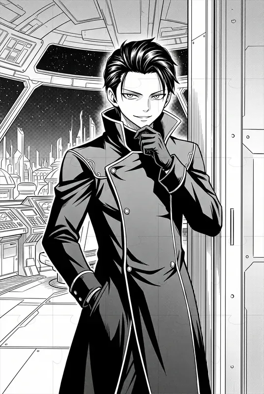 Hiro Mashima Style Edens Zero Manga Art