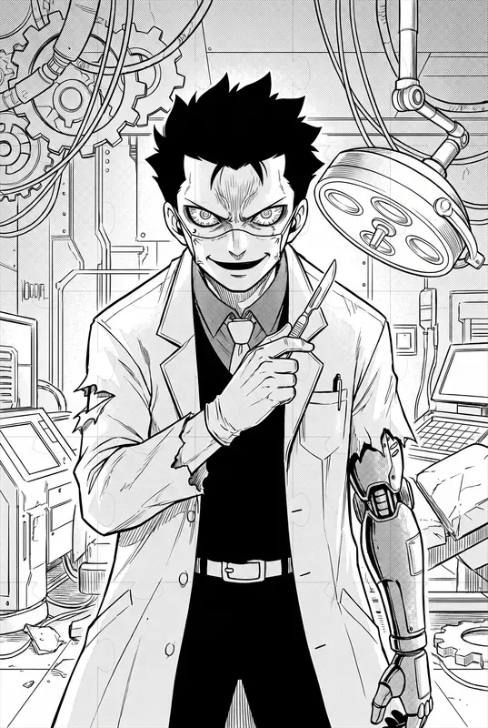 Hiro Mashima Style Edens Zero Manga Art