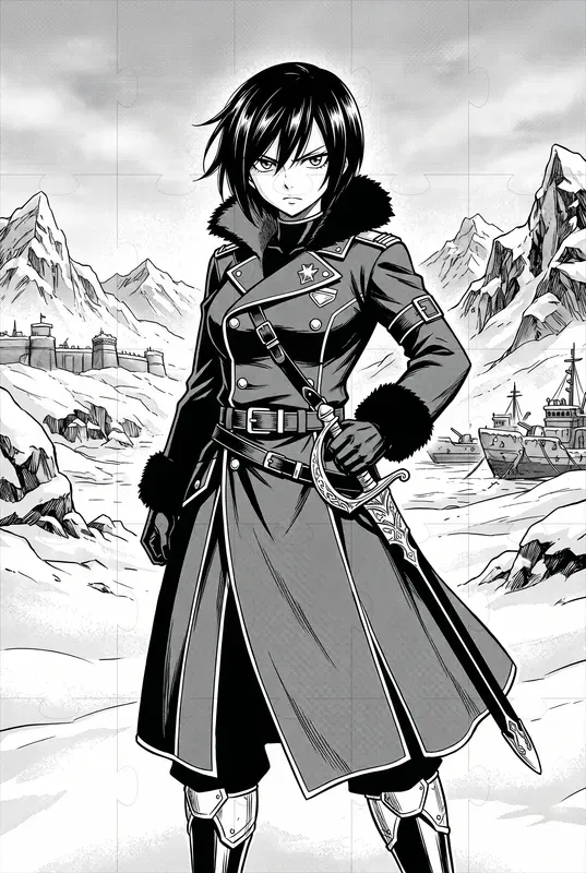 Hiro Mashima Style Edens Zero Manga Art