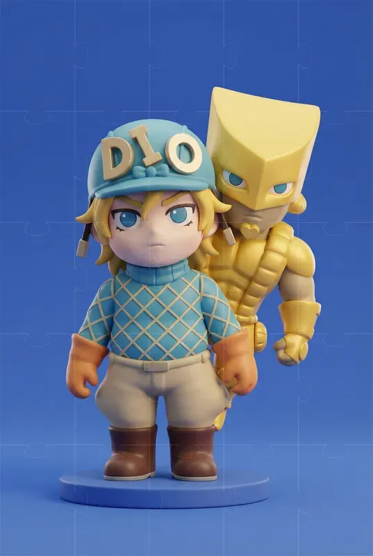 3D Pop Mart Vinyl Figures