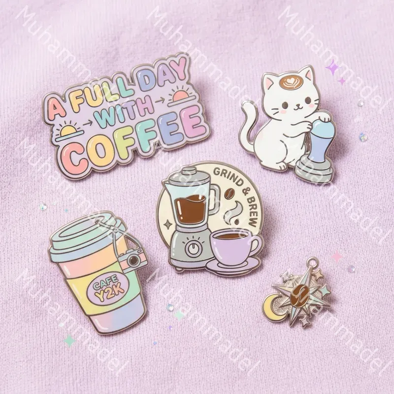 Y2k Enamel Pin Collection Generator