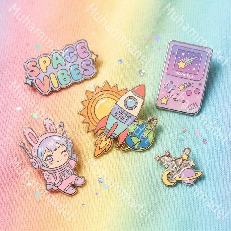 Y2k Enamel Pin Collection Generator