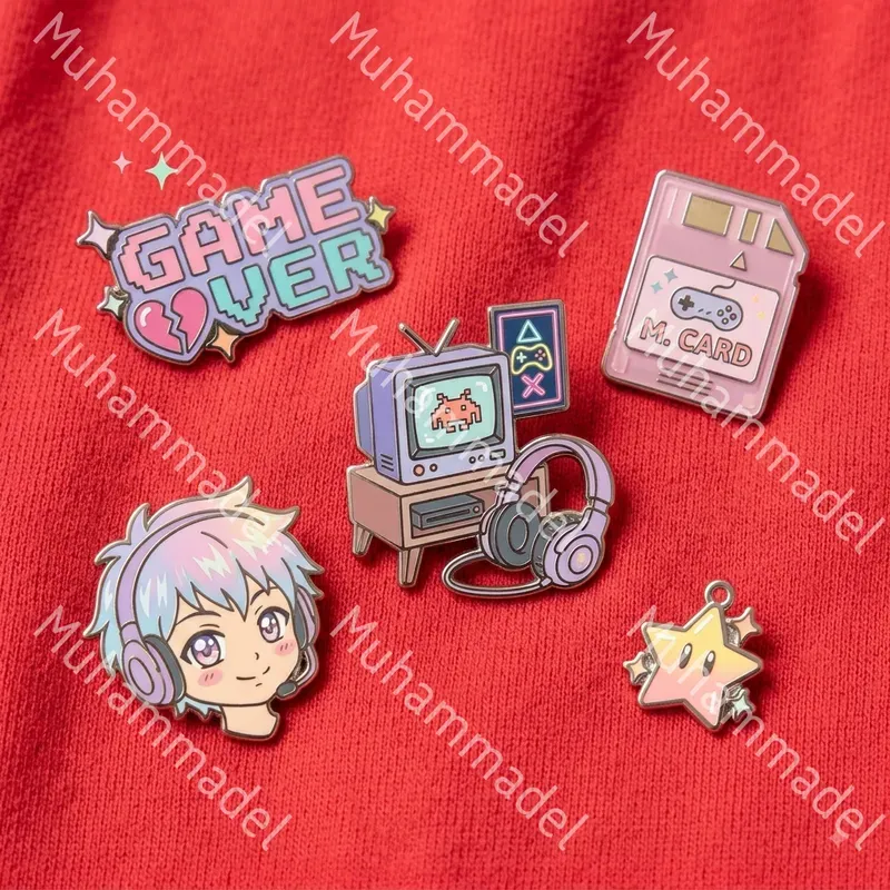 Y2k Enamel Pin Collection Generator