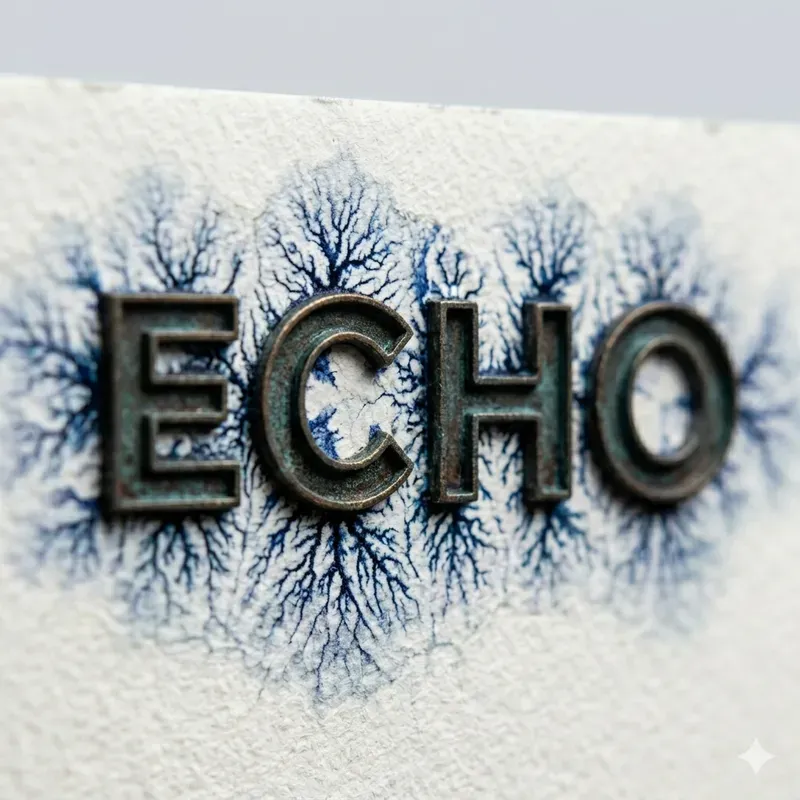 Spectral Ink Typographic Art Posters