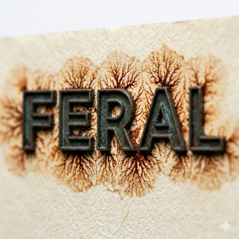 Spectral Ink Typographic Art Posters