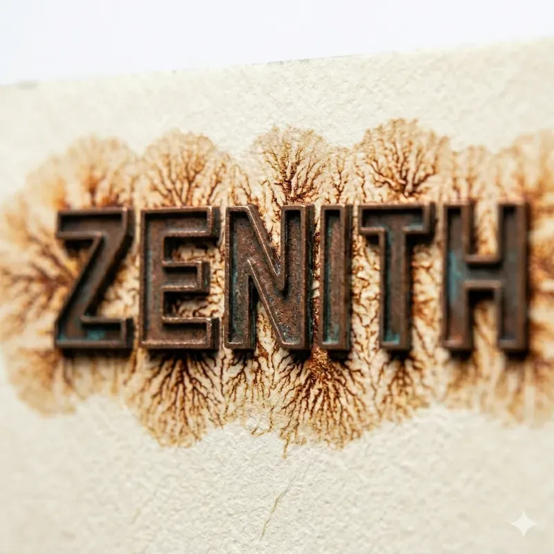 Spectral Ink Typographic Art Posters
