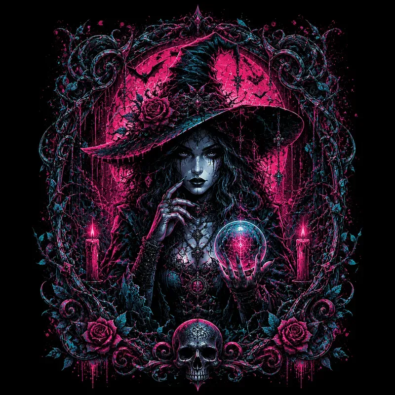 Dark Gothic Skull Designs