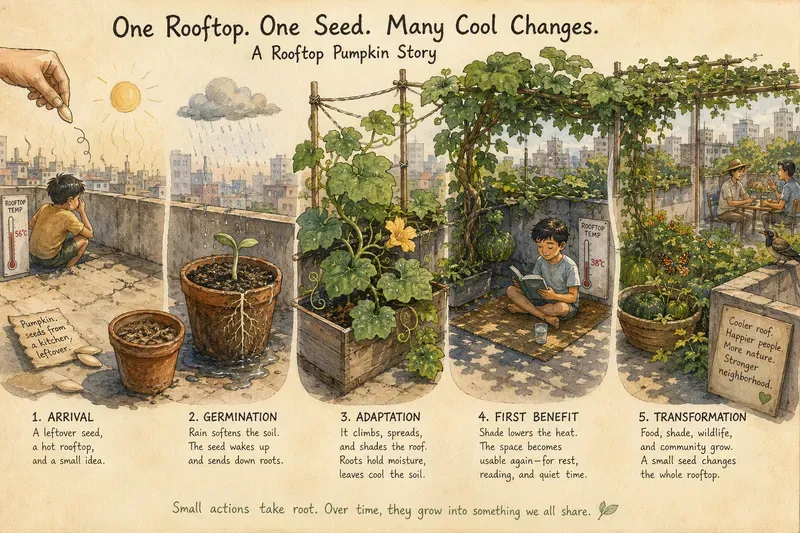 How The Tiny Seeds Saved The Rooftops
