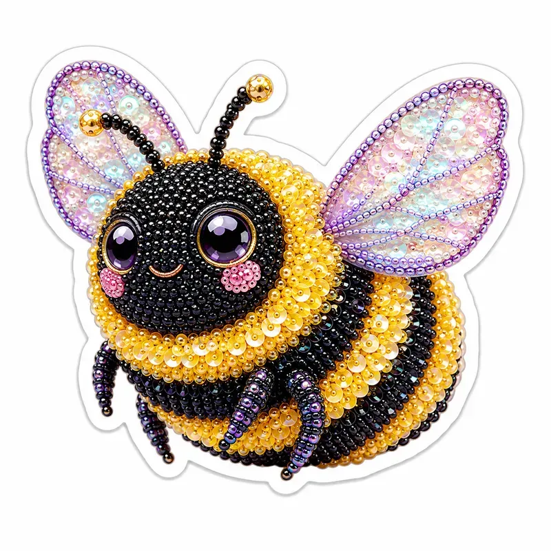 3D Beaded Garden Sticker Generator