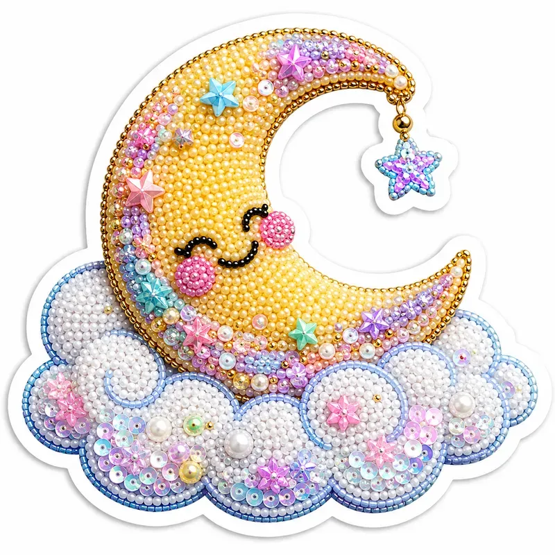 3D Beaded Garden Sticker Generator