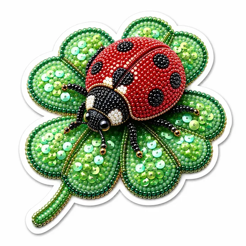 3D Beaded Garden Sticker Generator
