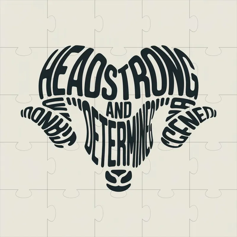 3D Typography Object Shapes Art