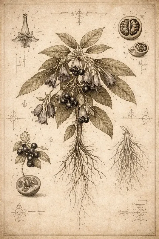 Mystical Botanical Study Generator