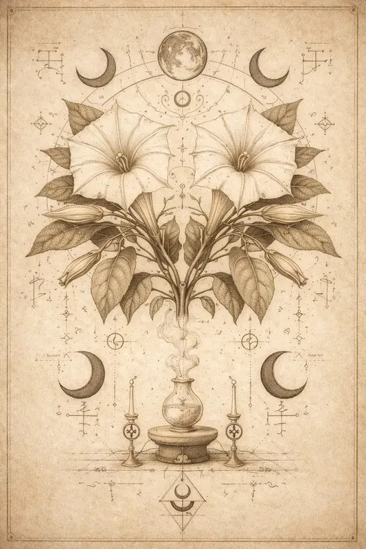 Mystical Botanical Study Generator