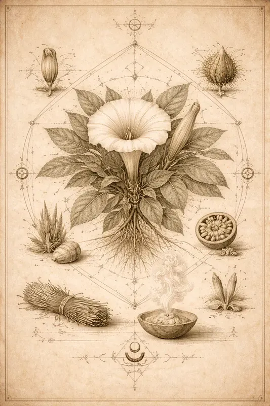 Mystical Botanical Study Generator
