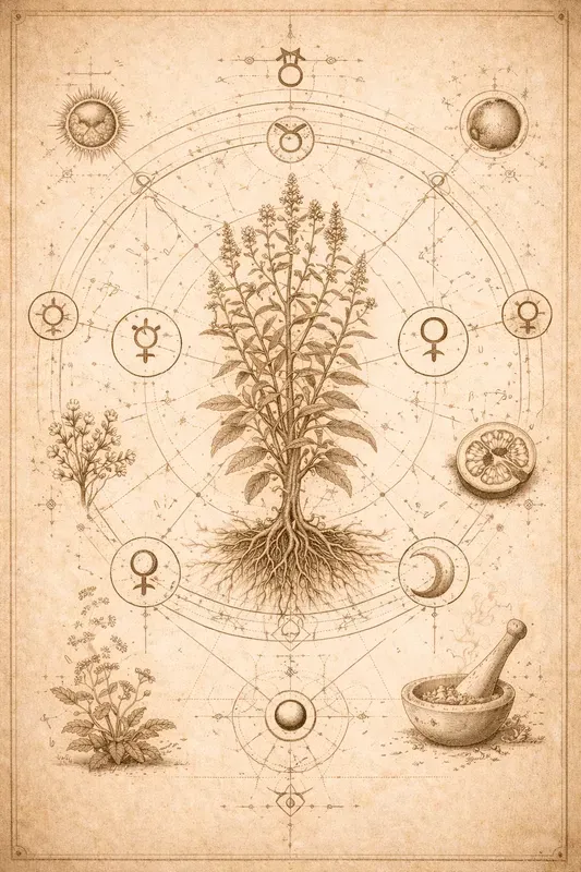 Mystical Botanical Study Generator