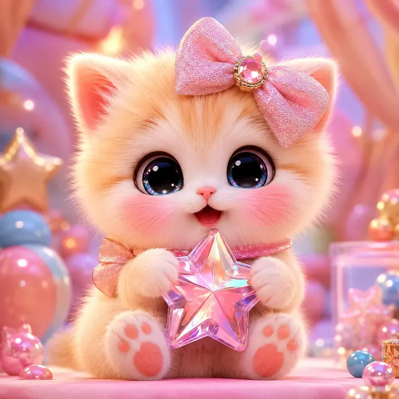 Kawaii Pastel Baby Animals