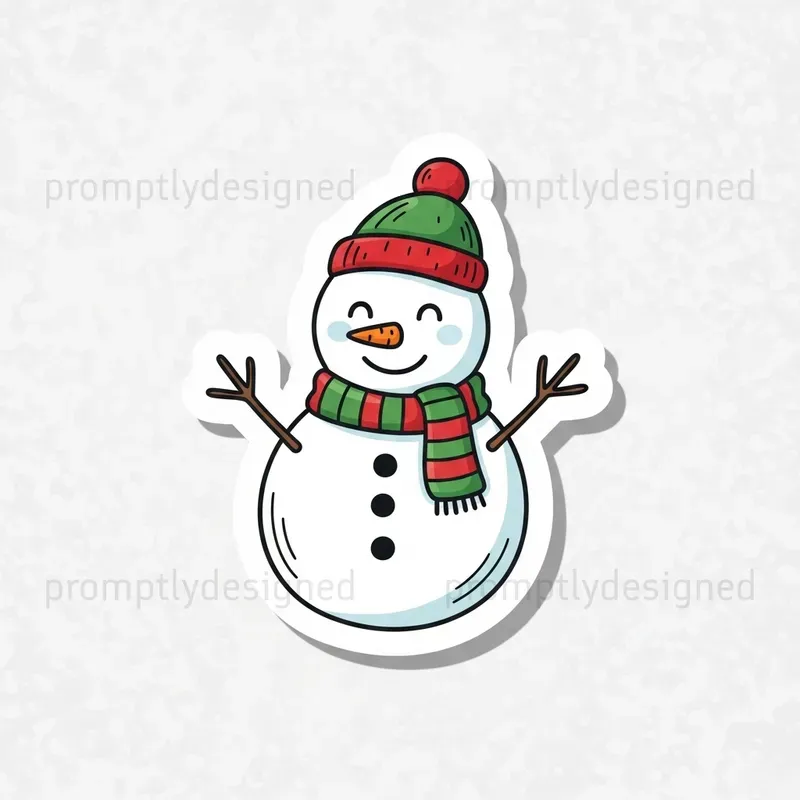 Christmas Doodles Stickers