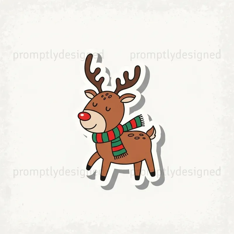 Christmas Doodles Stickers