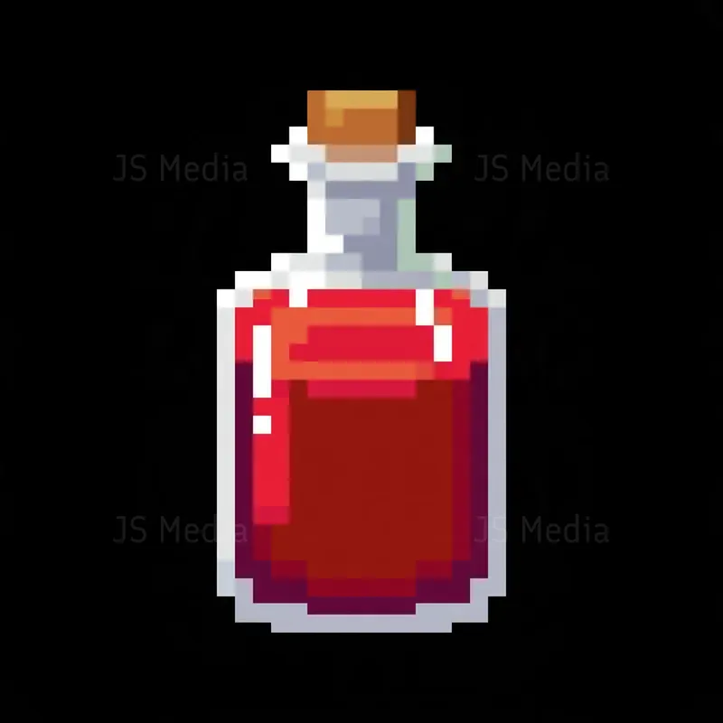 16bit Retro Pixel Art Game Icons