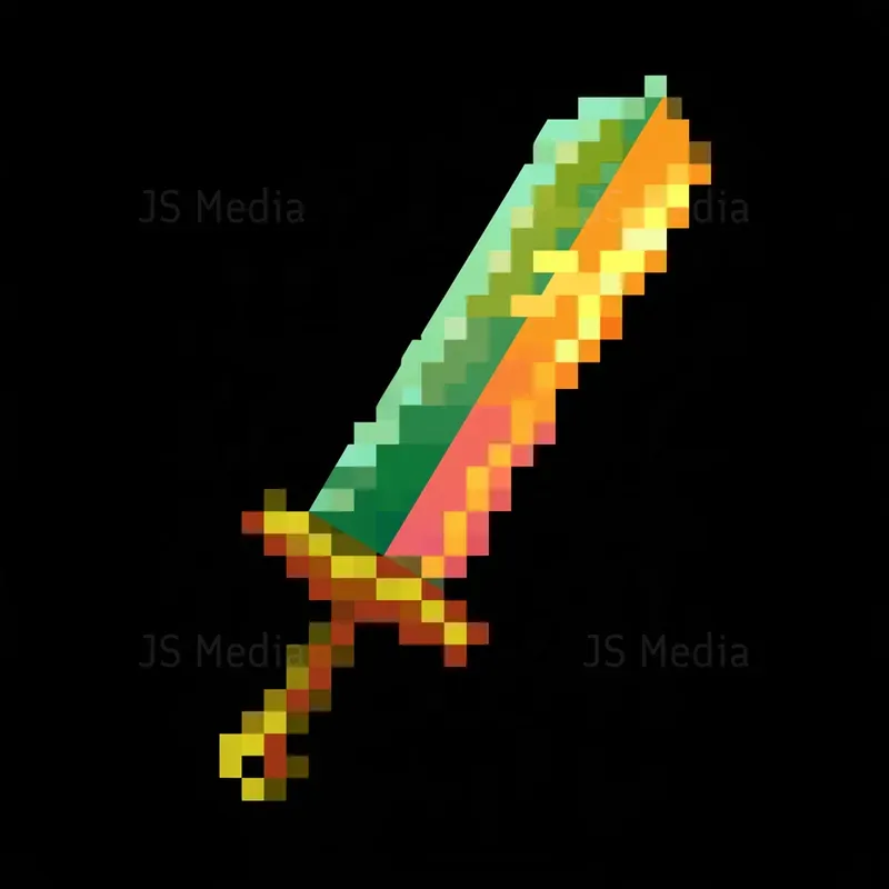 16bit Retro Pixel Art Game Icons