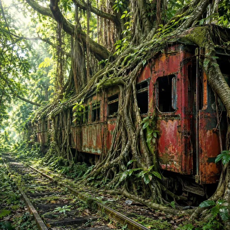 Nature Reclaims The Forgotten