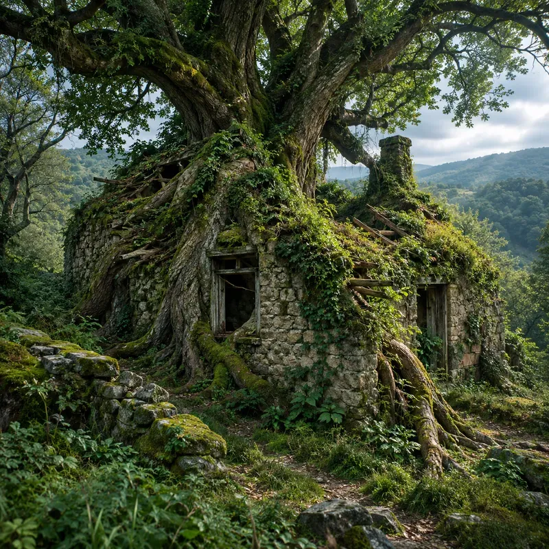 Nature Reclaims The Forgotten