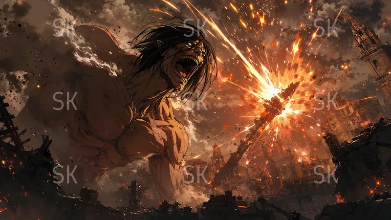 Cinematic 4k Anime Wallpaper Art