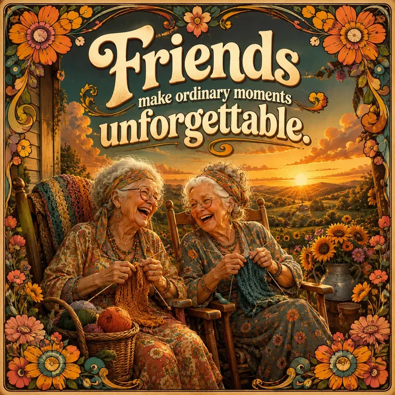Wholesome Greeting Poster Generator