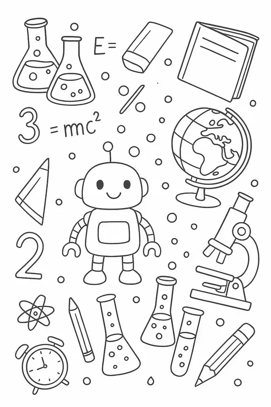Back To School Coloring Pages