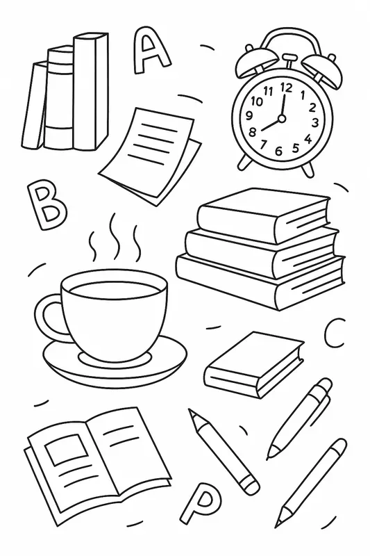 Back To School Coloring Pages
