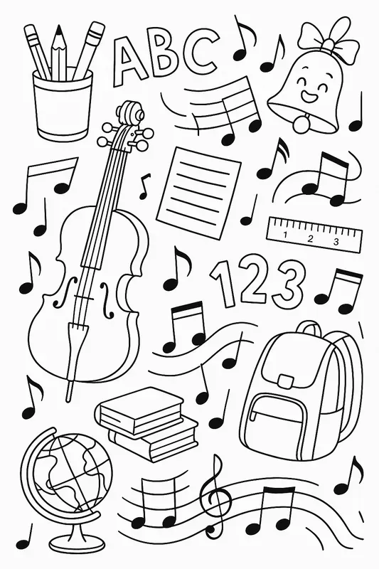 Back To School Coloring Pages