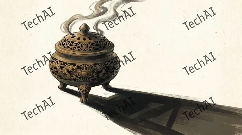 Minimalist Zen Architecture Art