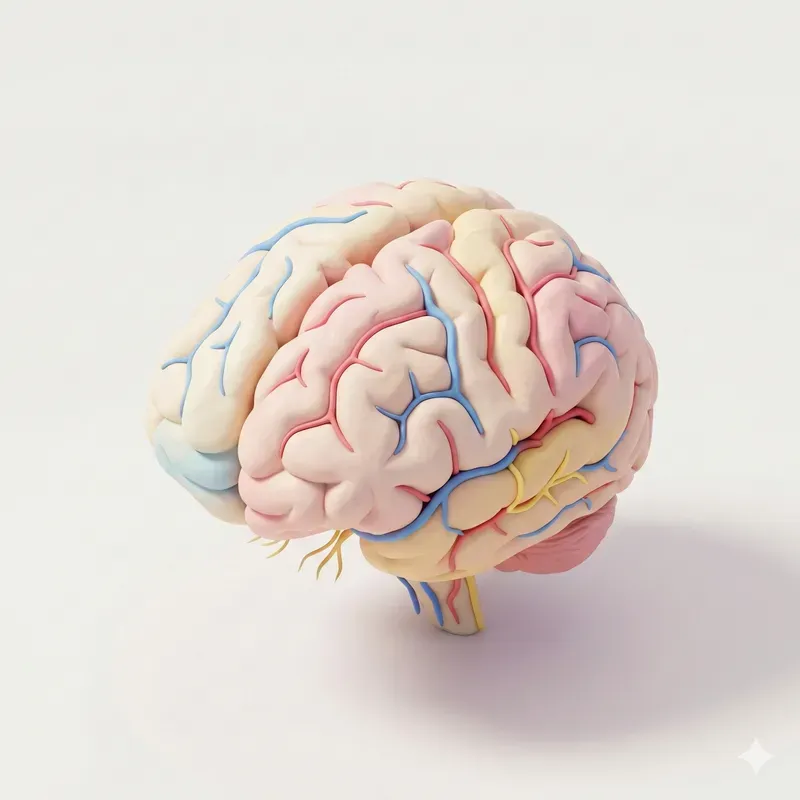 3D Claymorphism Human Anatomy And Organs