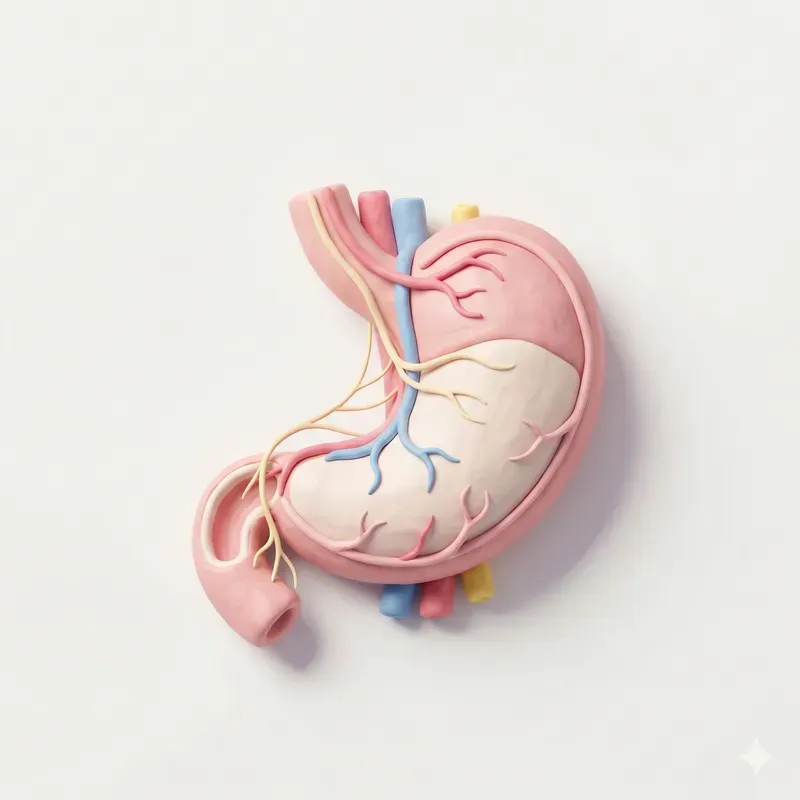 3D Claymorphism Human Anatomy And Organs