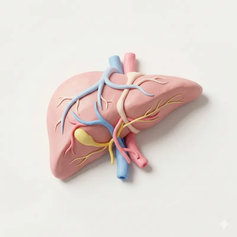 3D Claymorphism Human Anatomy And Organs