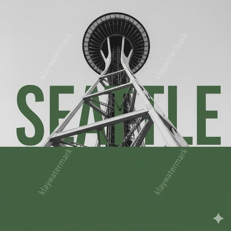 Landmark Travel Posters Bold Typographs