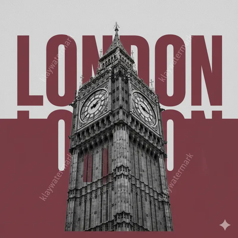 Landmark Travel Posters Bold Typographs