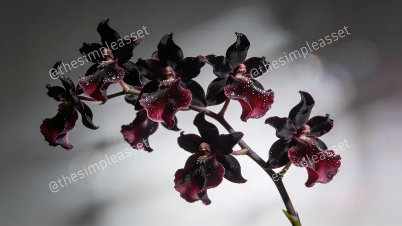8K Cinematic Macro Orchid Images