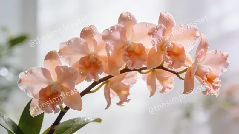 8K Cinematic Macro Orchid Images