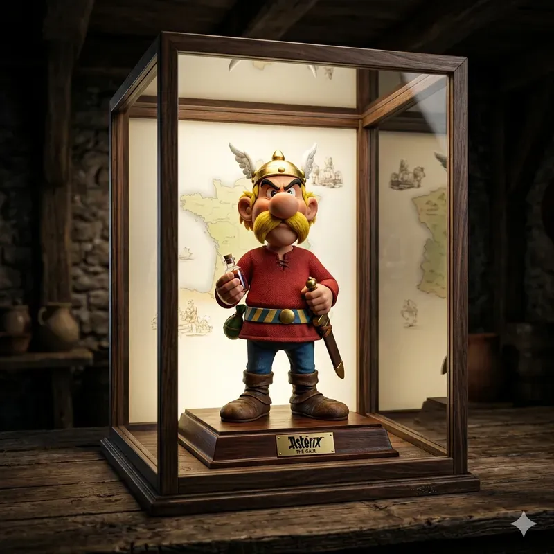 Museumstyle Cartoon Figurine Generator