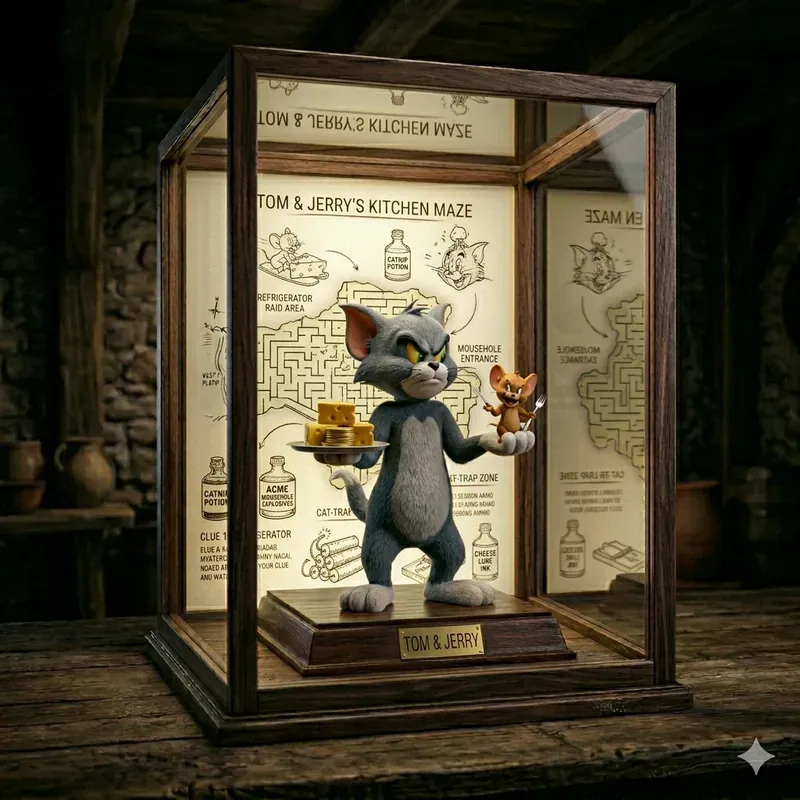 Museumstyle Cartoon Figurine Generator