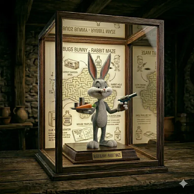 Museumstyle Cartoon Figurine Generator