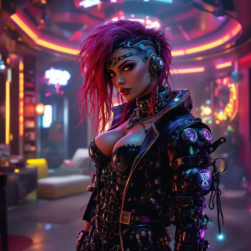 Characters Cyberpunk Style Sid Mead