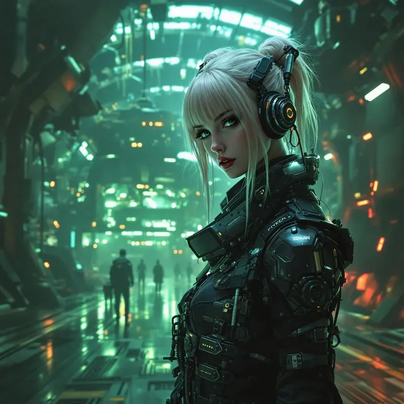 Characters Cyberpunk Style Sid Mead