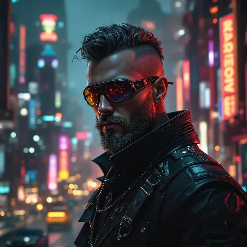 Characters Cyberpunk Style Sid Mead