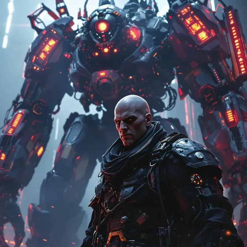 Characters Cyberpunk Style Sid Mead