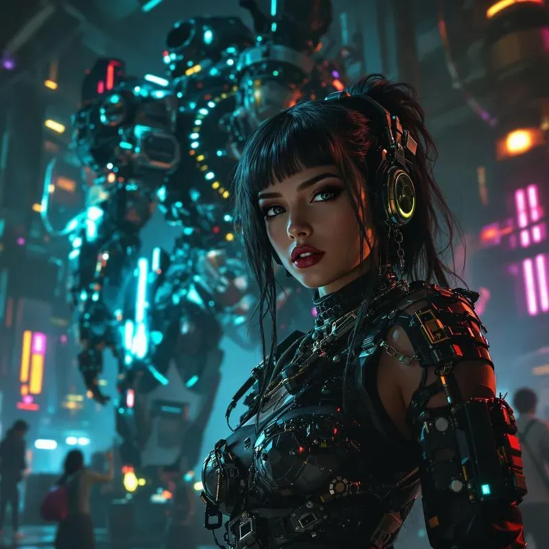 Characters Cyberpunk Style Sid Mead