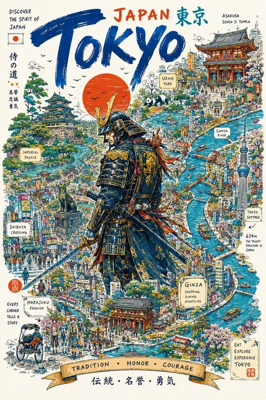 Whimsical Character City Maps